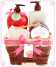 Strawberry bathroom amenity set (Strawberry bathroom amenity set)