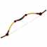 50lbs Recurve Bow Traditional Wooden Longbow for 400 spine Carbon/Fiberglass Arr ()